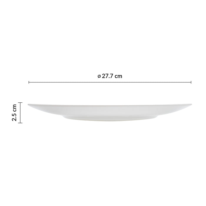 Plato Coupe 27.7 cm Beige Modulo Nature