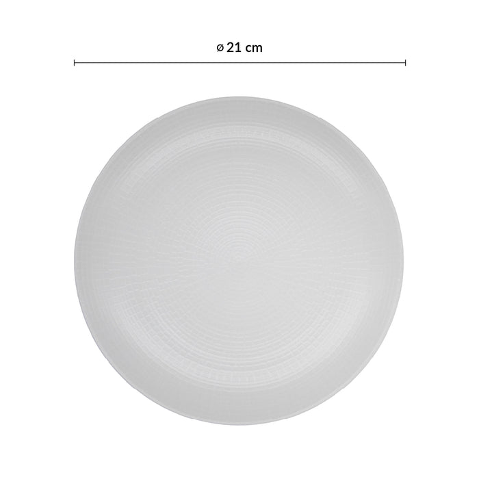 Plato Coupe 21 cm Beige Modulo Nature