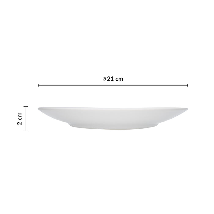 Plato Coupe 21 cm Beige Modulo Nature