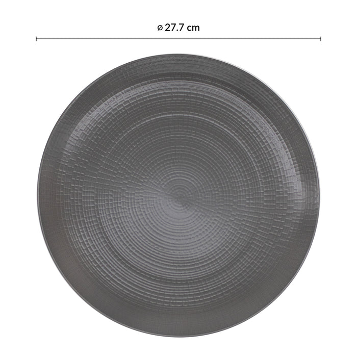 Plato Coupe 27.7 cm Gris Modulo Nature