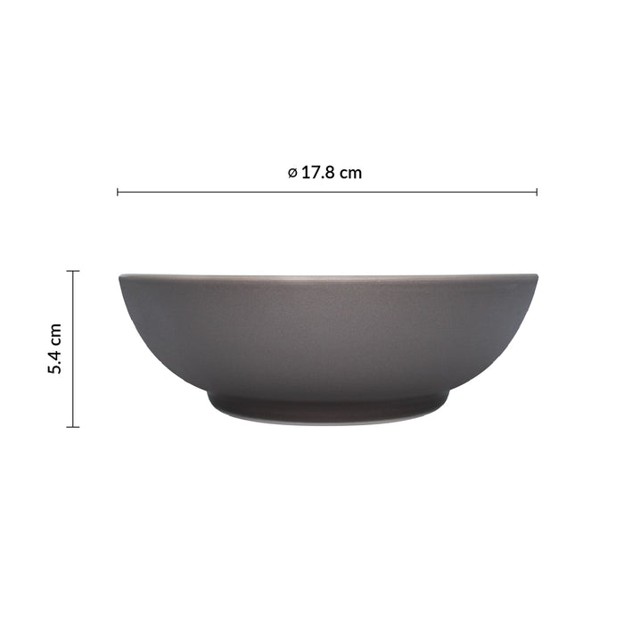 Bowl 19 Oz (561ml) 17.8 Cm Gris Modulo Nature