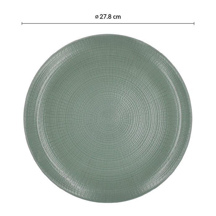Plato Coupe 27.8 cm Verde Jade Modulo Nature