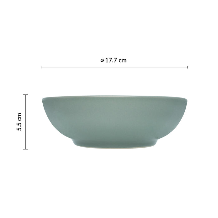 Bowl 19 Oz (561ml) 17.7 cm Verde Jade Modulo Nature