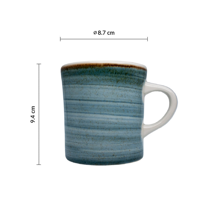 Tarro Mug 10 3/4 Oz (317ml) Azul Artisan