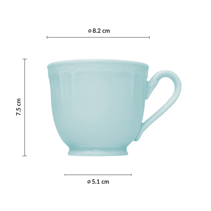 Taza Café 6 3/4 Oz (200ml) Azul Provence