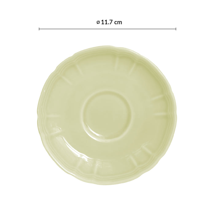 Plato Taza Moka 11.7 cm Amarillo Provence