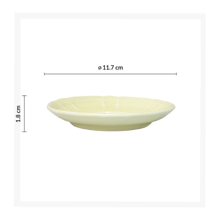 Plato Taza Moka 11.7 cm Amarillo Provence