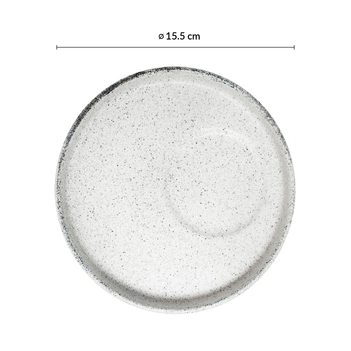 Plato Taza 15.5 cm Blanco Orion Cosmos