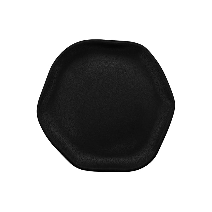Plato Organico Coupe 15.7 Cm Negro Pluton Cosmos