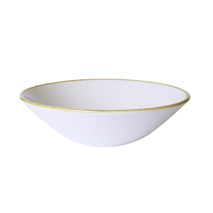 Bowl Coupe 26 Oz (769ml) 19 cm Barley White Stonecast