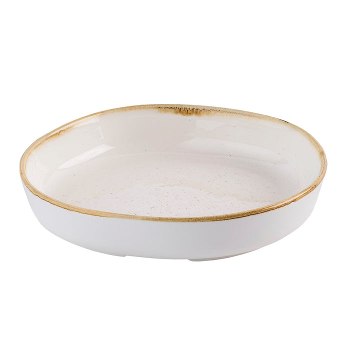 Bowl Organico 23 cm Barley White Stonecast