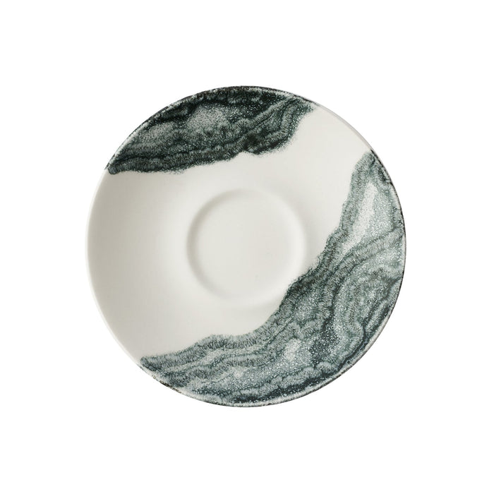 Plato P/Taza Moka 11.8 cm Negro Tide