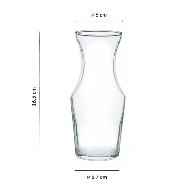 Lote de 268 Piezas Decantador de Vidrio 12.5 Oz (369ml)