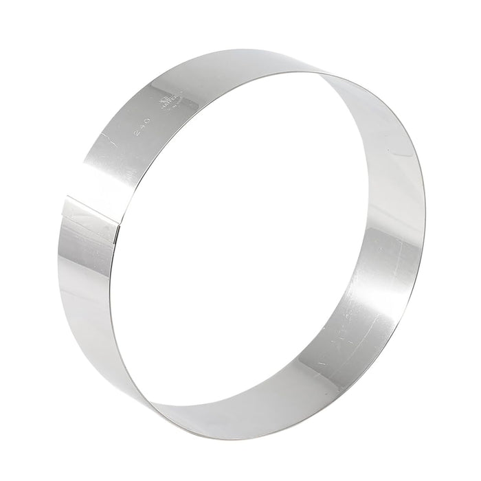 Aro Para Reposteria 16x4.5 cm Acero Inoxidable