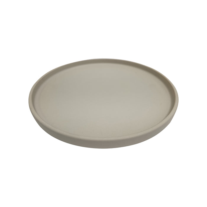 Plato Borde Alto 16 cm Gris Artza