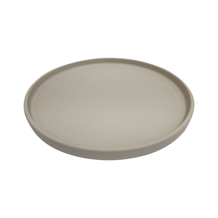 Plato Borde Alto 20 cm Gris Artza