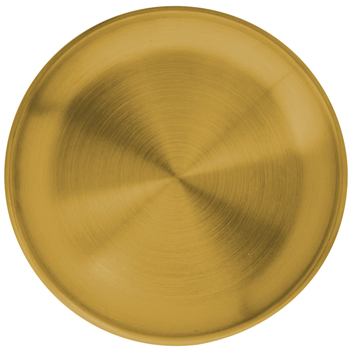 Plato Coupe 30 cm Acero Inoxidable Color Oro Urban