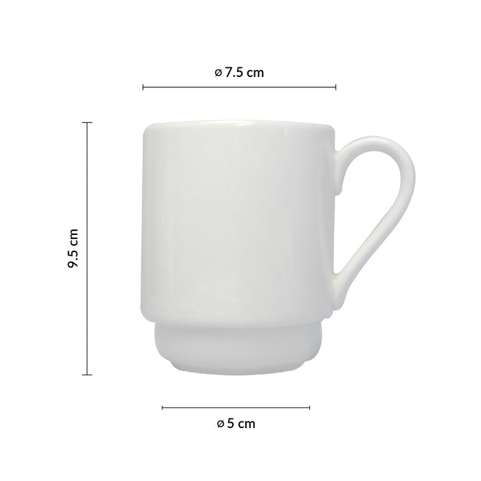 Tarro Mug Apilable 10 Oz (296ml) Banquet