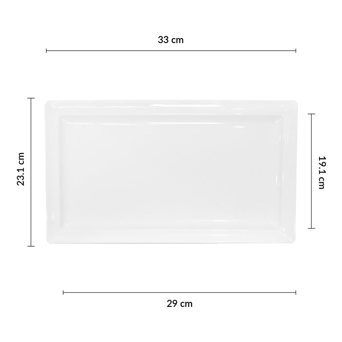 Plato Rectangular 33 x 23.1 cm Classic