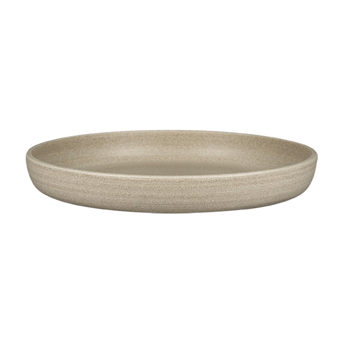 Plato Plano C/Borde Alto 20cm. Gris Ease Selva