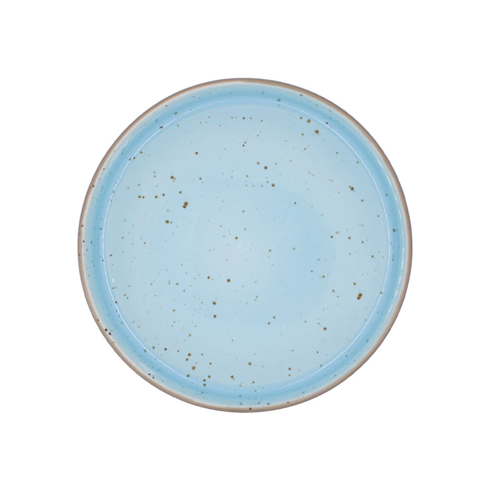 Plato Hondo Apilable 20.2 cm Azul Claro Trevone Artisan