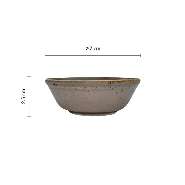 Ramekin 7 cm Gris Avola Artisan
