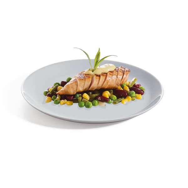 Plato Coupe 27 cm Vidrio Templado Opal Granit Evolutions