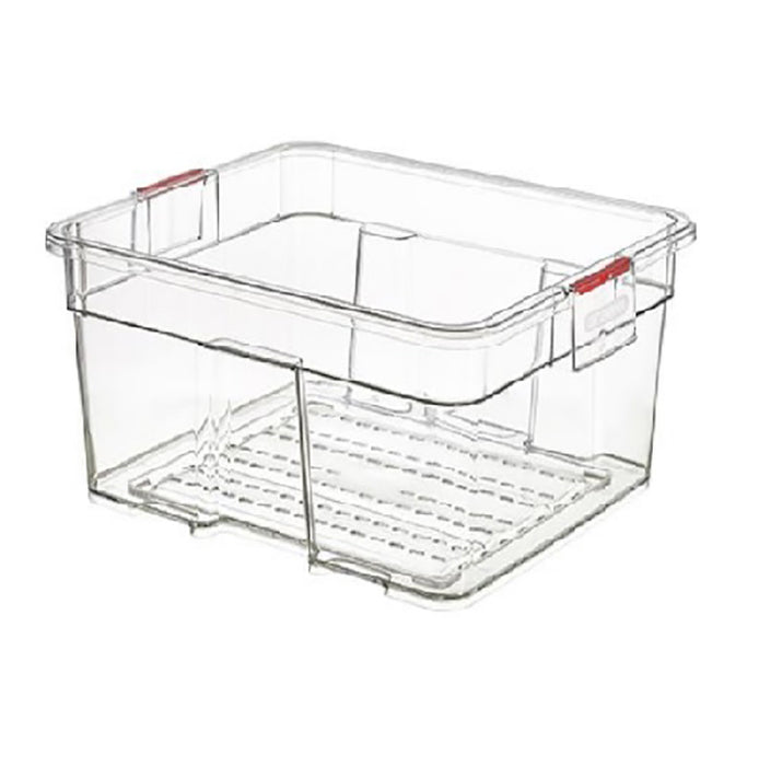 Contenedor GN 2/1 70 Lt 65 X 53 X 30 Cm Perforado Abs