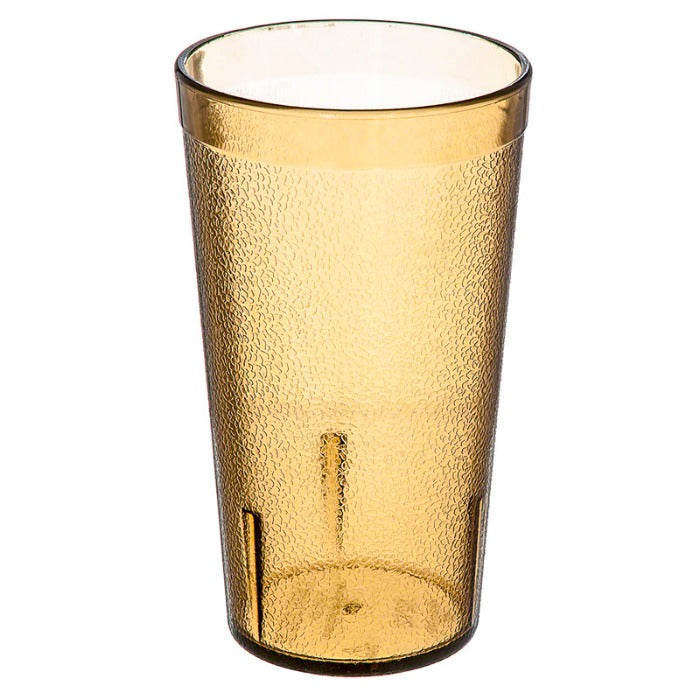 Vaso High Ball Apilable 12 Oz (355ml) Plastico Ambar